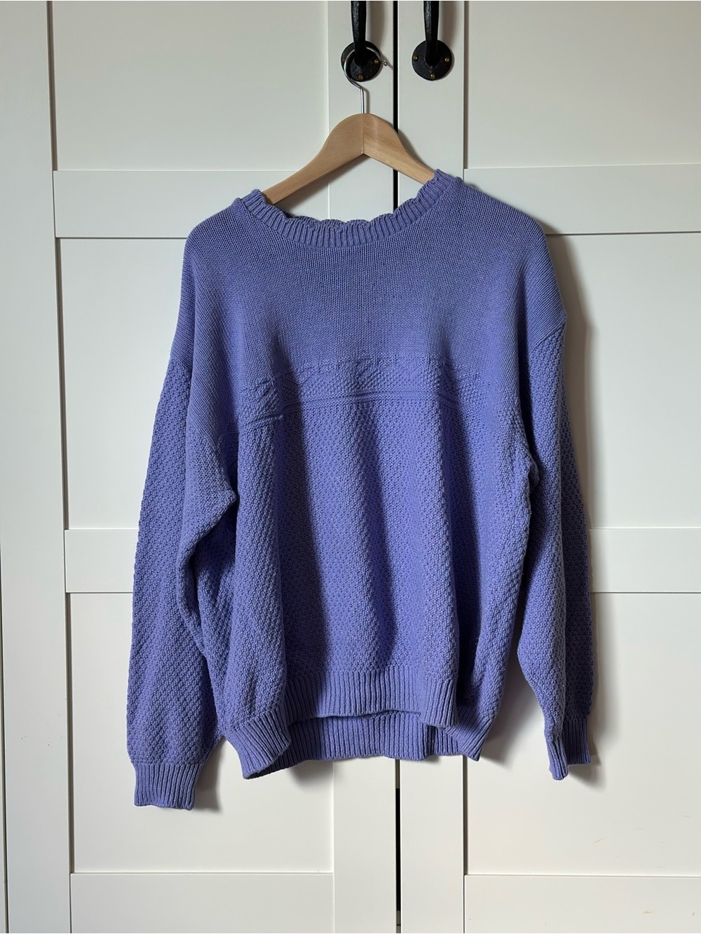 Classic Crewneck Sweater in Lavender